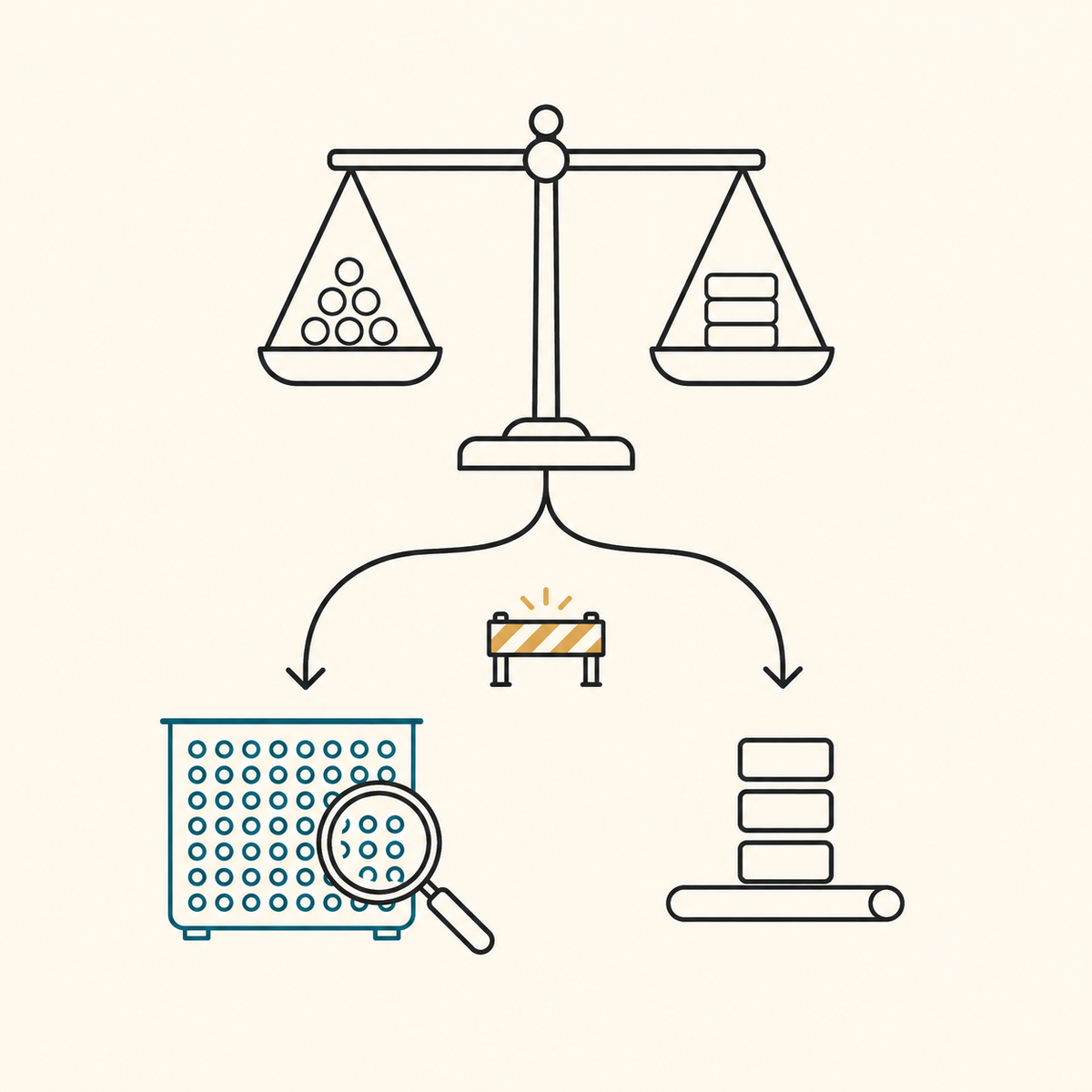 At how many entities does an ECS start paying off?
