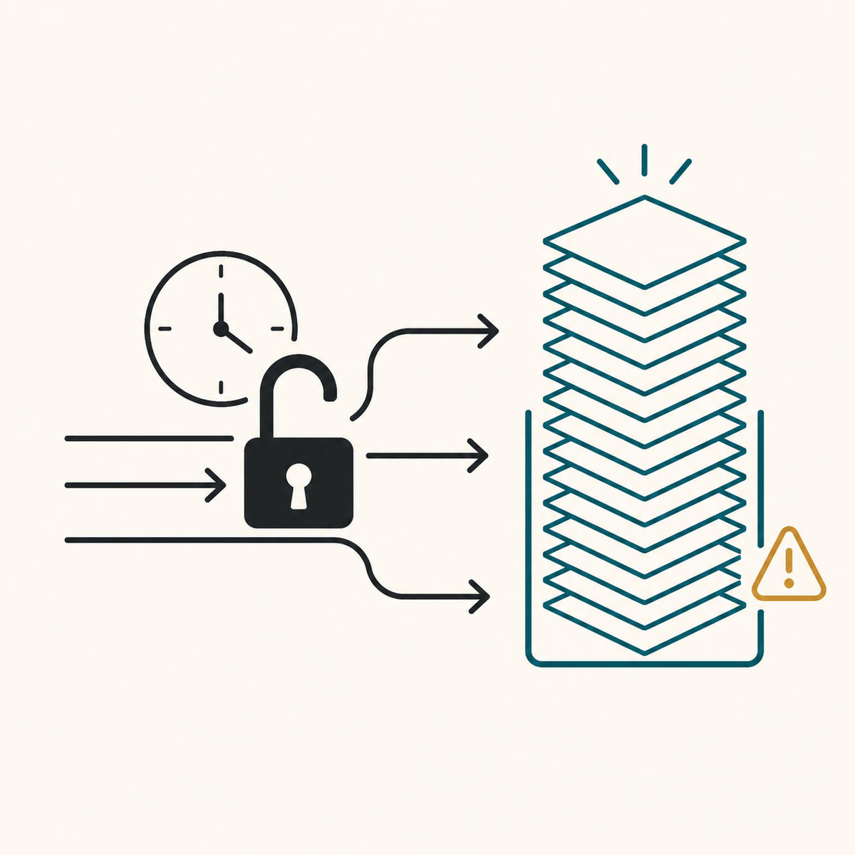 A container asked whether it can serve, and the database behind it