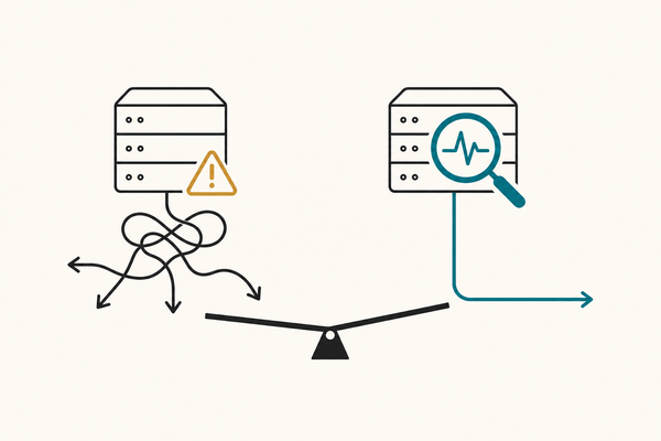 A shipped image, a health signal, and the customer who runs it