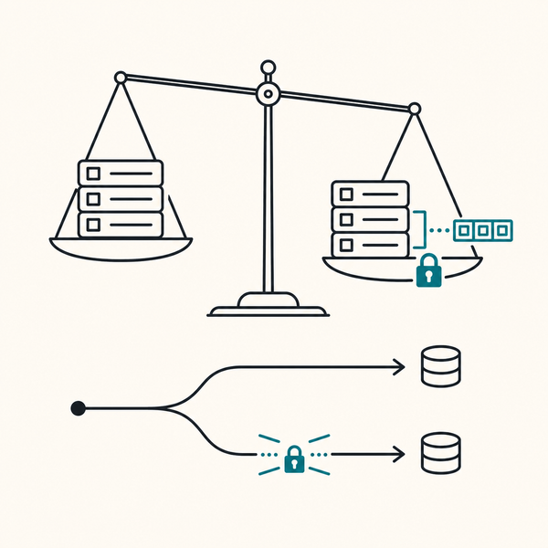 Two key schemes feeding one index